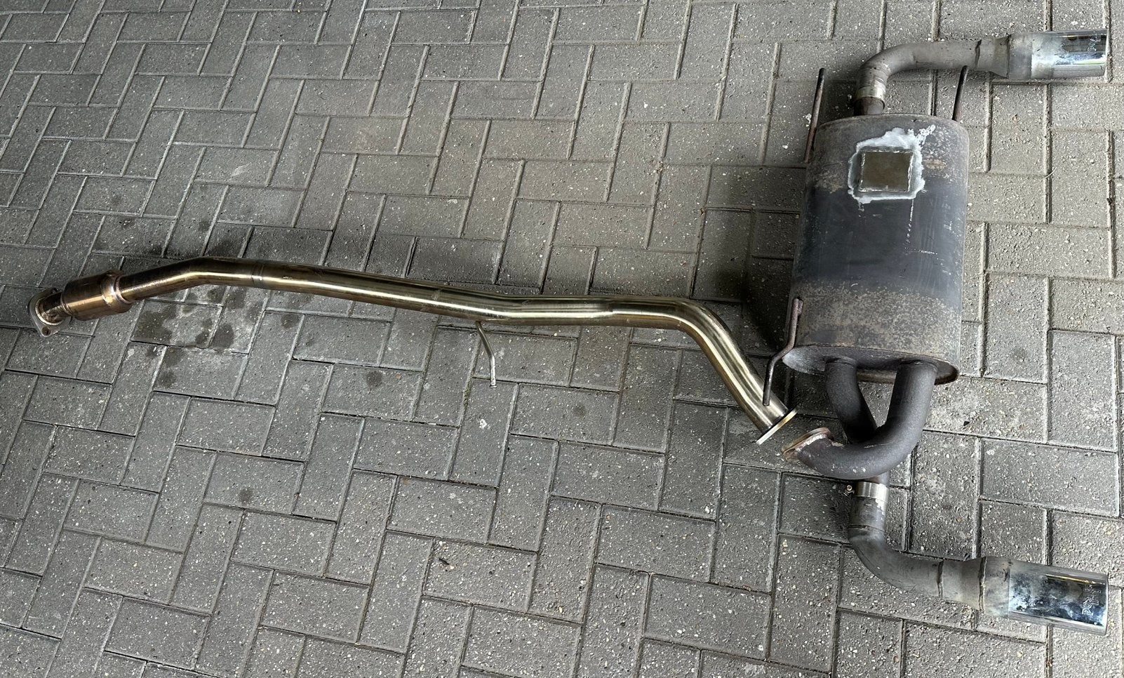 Mazda Mx5 Nb uitlaat, Ophalen, Mazda