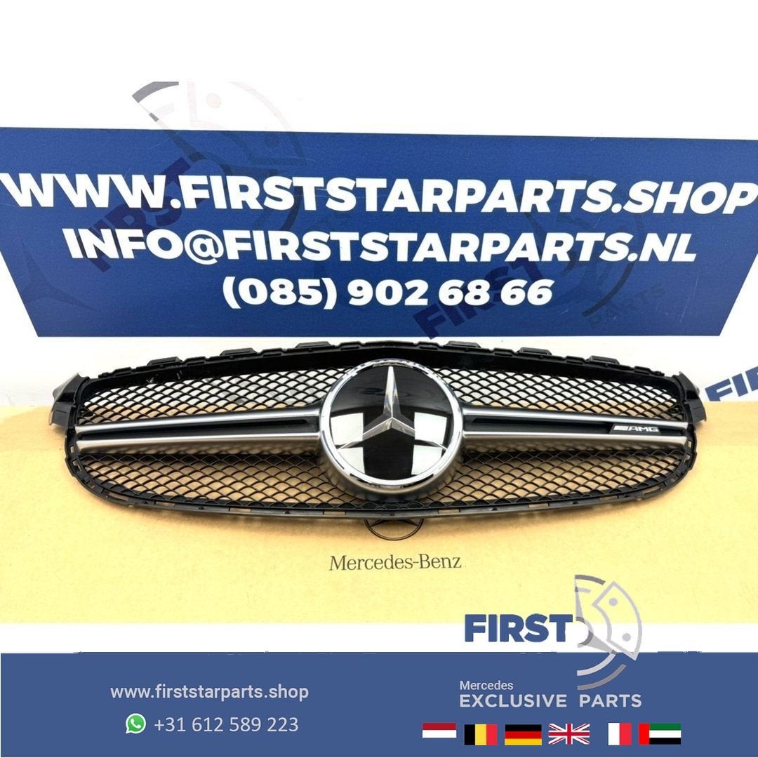 W205 C63 AMG gril Mercedes C Klasse 2014-2019 grille S205 C2, Utilisé, -, -, Enlèvement ou Envoi