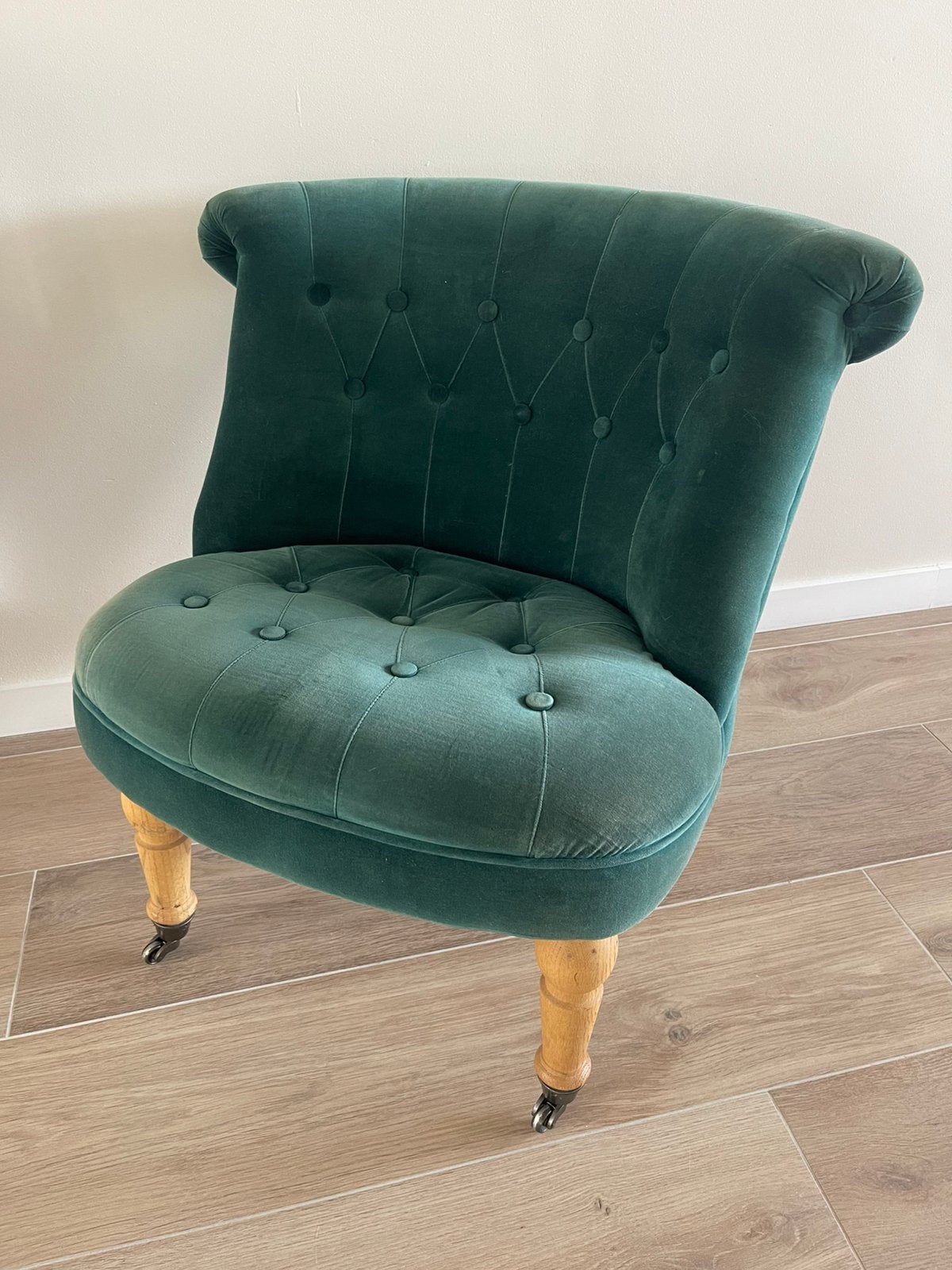 Gestoffeerde fauteuil, Huis en Inrichting, Ophalen, Zo goed als nieuw