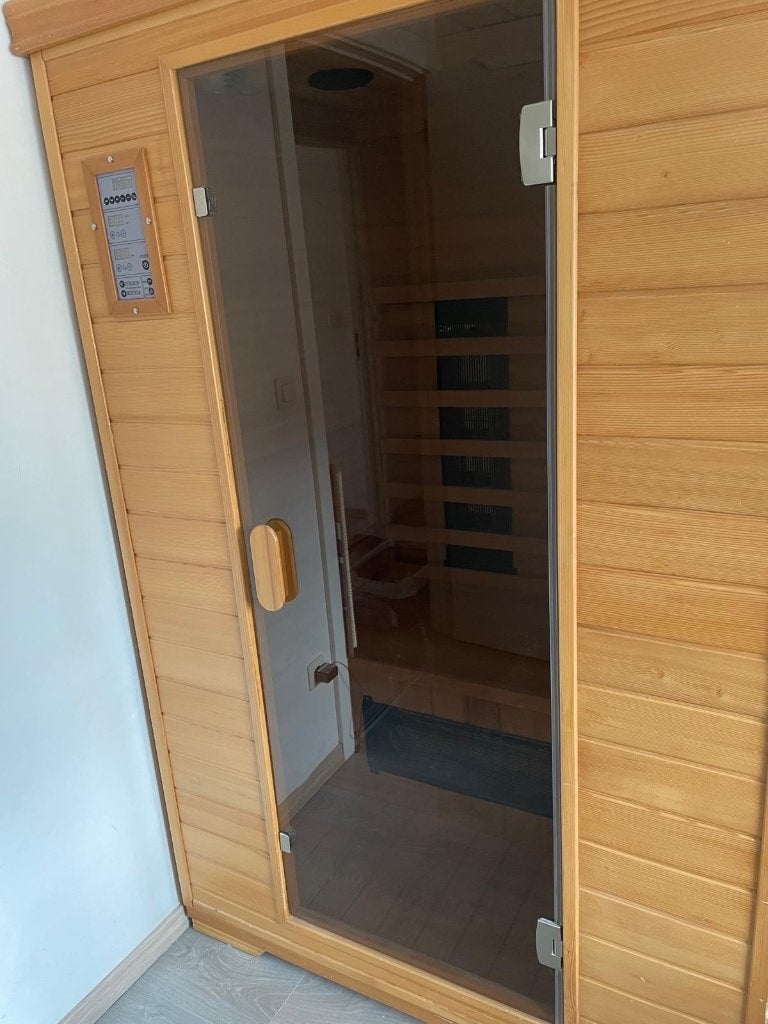 Infraroodcabine, Ophalen, Gebruikt, Infrarood, Complete sauna