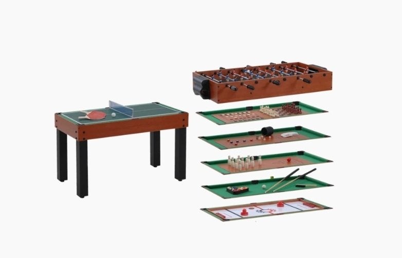 Speeltafel: tafelvoetbal, snooker, airhockey, tafeltennis.., Ophalen, Gebruikt