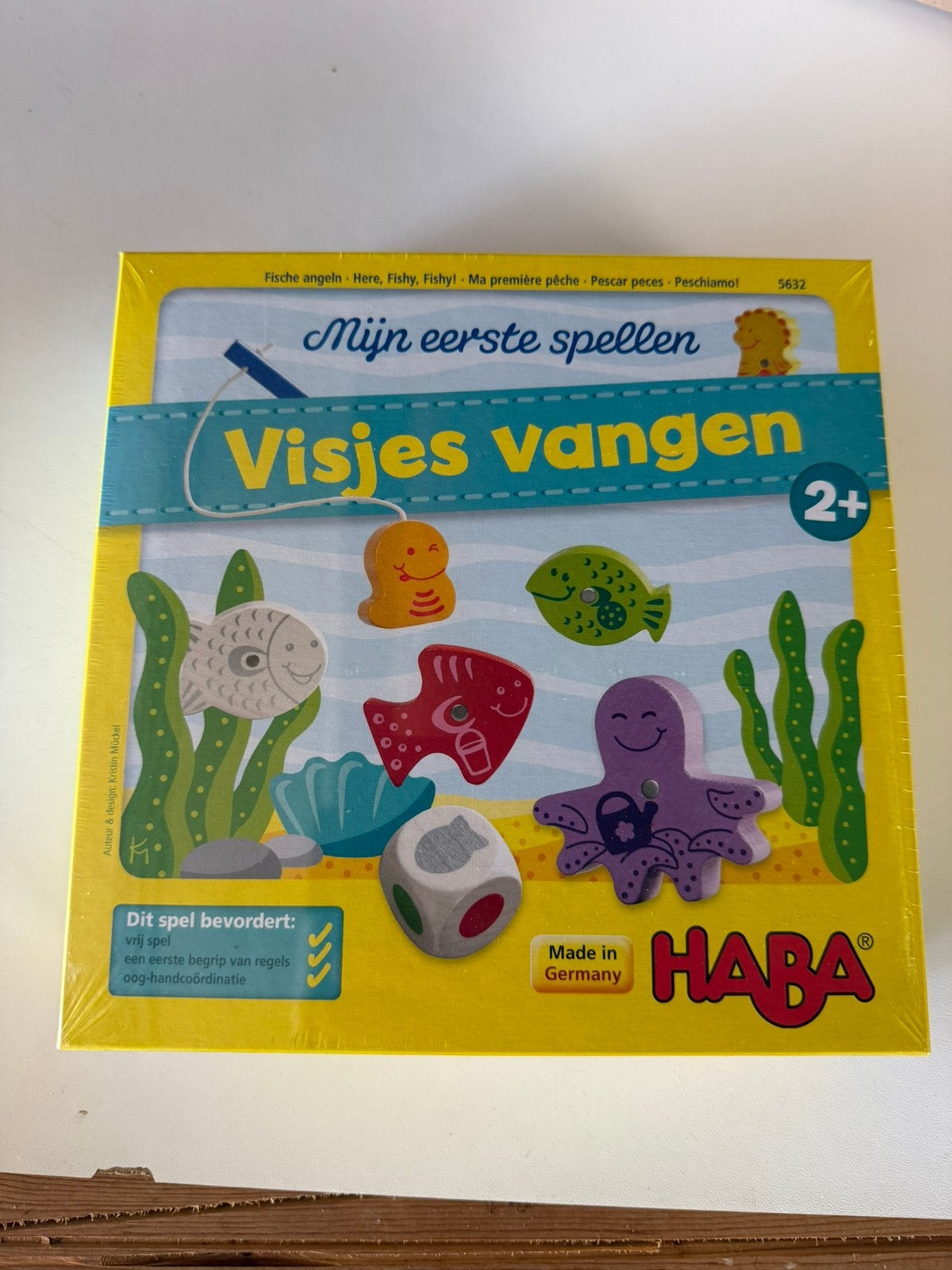 NIEUW Kinderspel "Mijn eerste spellen - Visjes vangen", Kinderen en Baby's, Speelgoed | Educatief en Creatief, Ophalen, Zo goed als nieuw