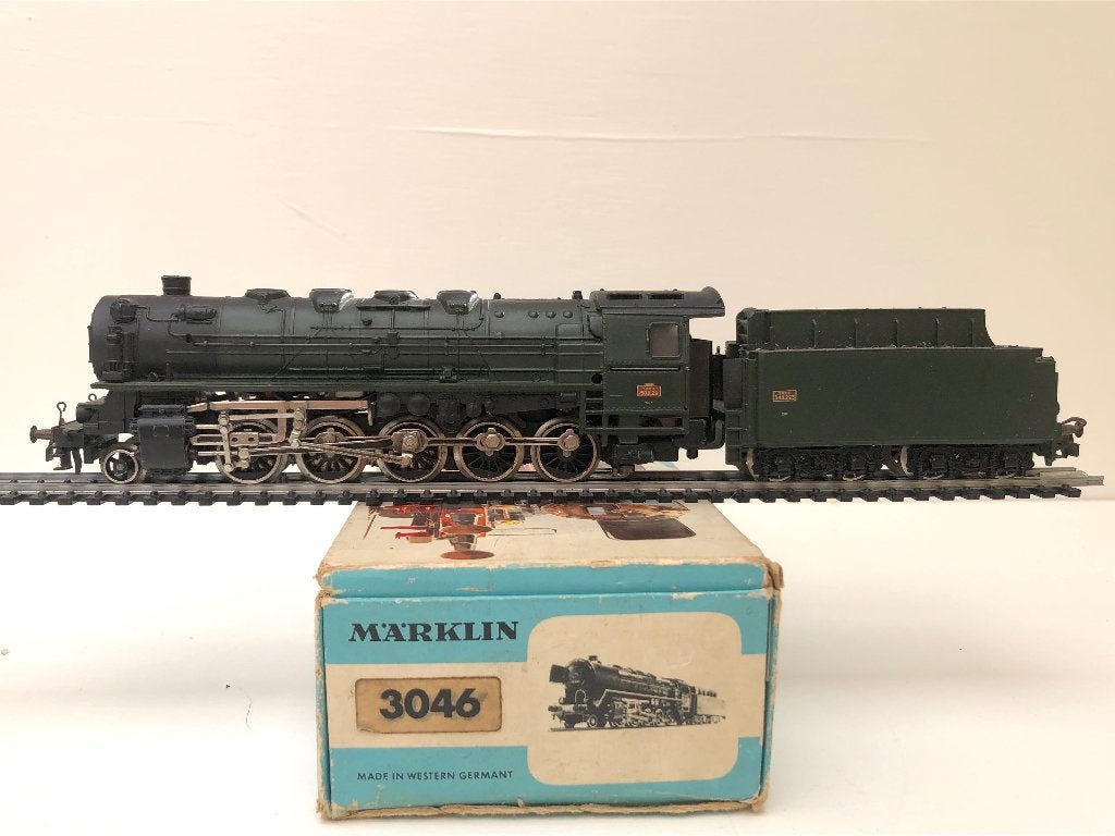 MARKLIN 3046 SNCF LOCOMOTIVE VAPEUR 150X29 HO, Hobby & Loisirs créatifs, Trains miniatures | HO, Analogique, Courant alternatif