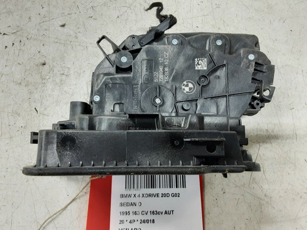 SERRURE DE PORTE ARRIÈRE DROITE BMW X4 (G02) (7281940), Utilisé, Petuelring 130
80809  München, DE, Arrière, BMW