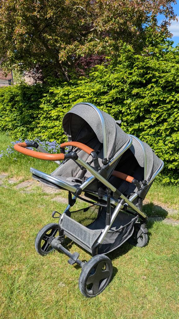 Buggy tweeling, Kinderen en Baby's, Buggy's, Ophalen, Nieuw, Overige merken, Duomodel