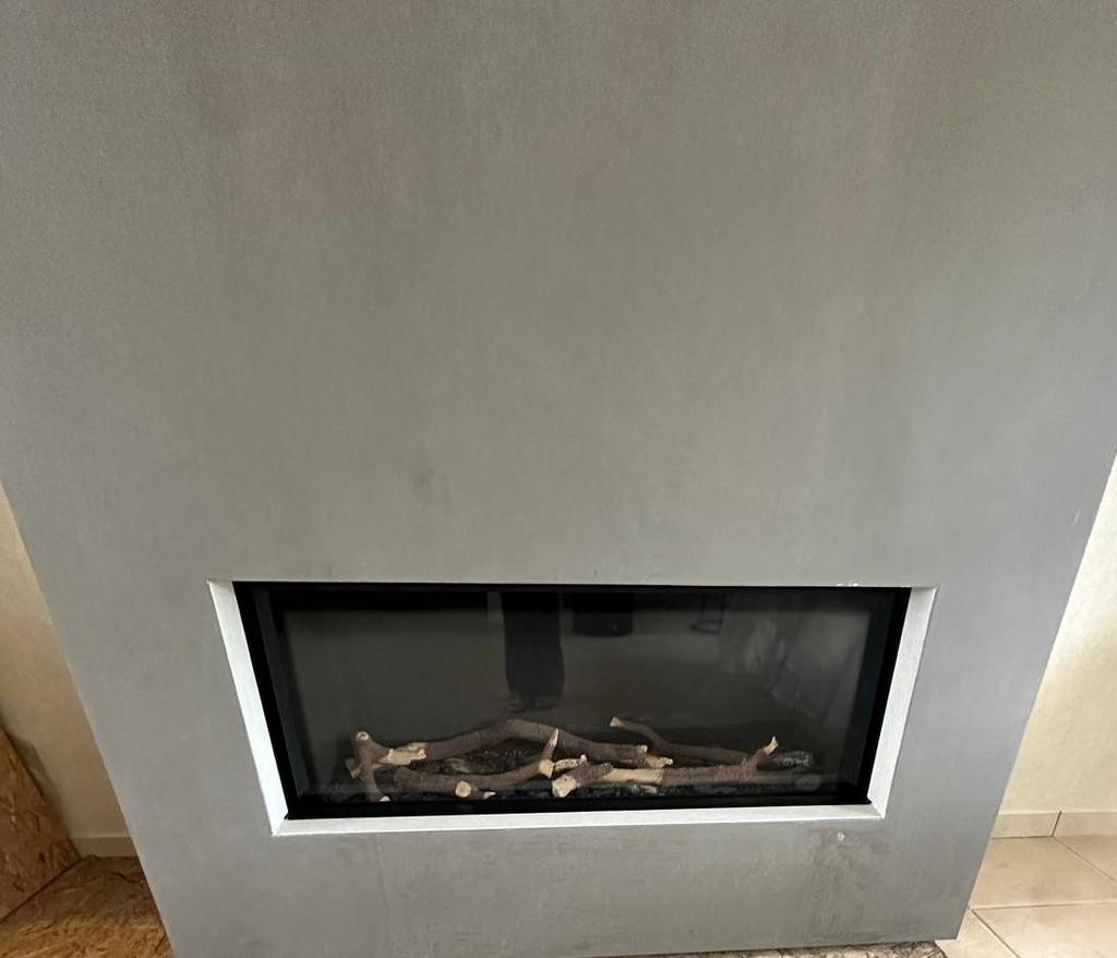 Foyer au gaz, Enlèvement, Utilisé, Cheminée au gaz