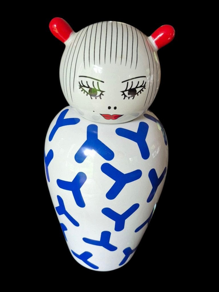 Vase Seletti Canopie Zoé design Elena Cutolo de 36,5 cm, Enlèvement, Vase