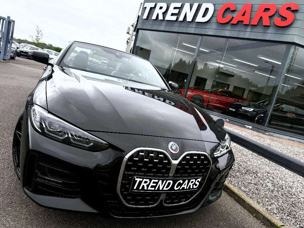 BMW 420i CABRIO AUT. PACK-M 50TH ANNIV. VIRTUAL CAM GA1, Autos, BMW, Cuir, Achat, Entreprise, Entretenue par le concessionnaire