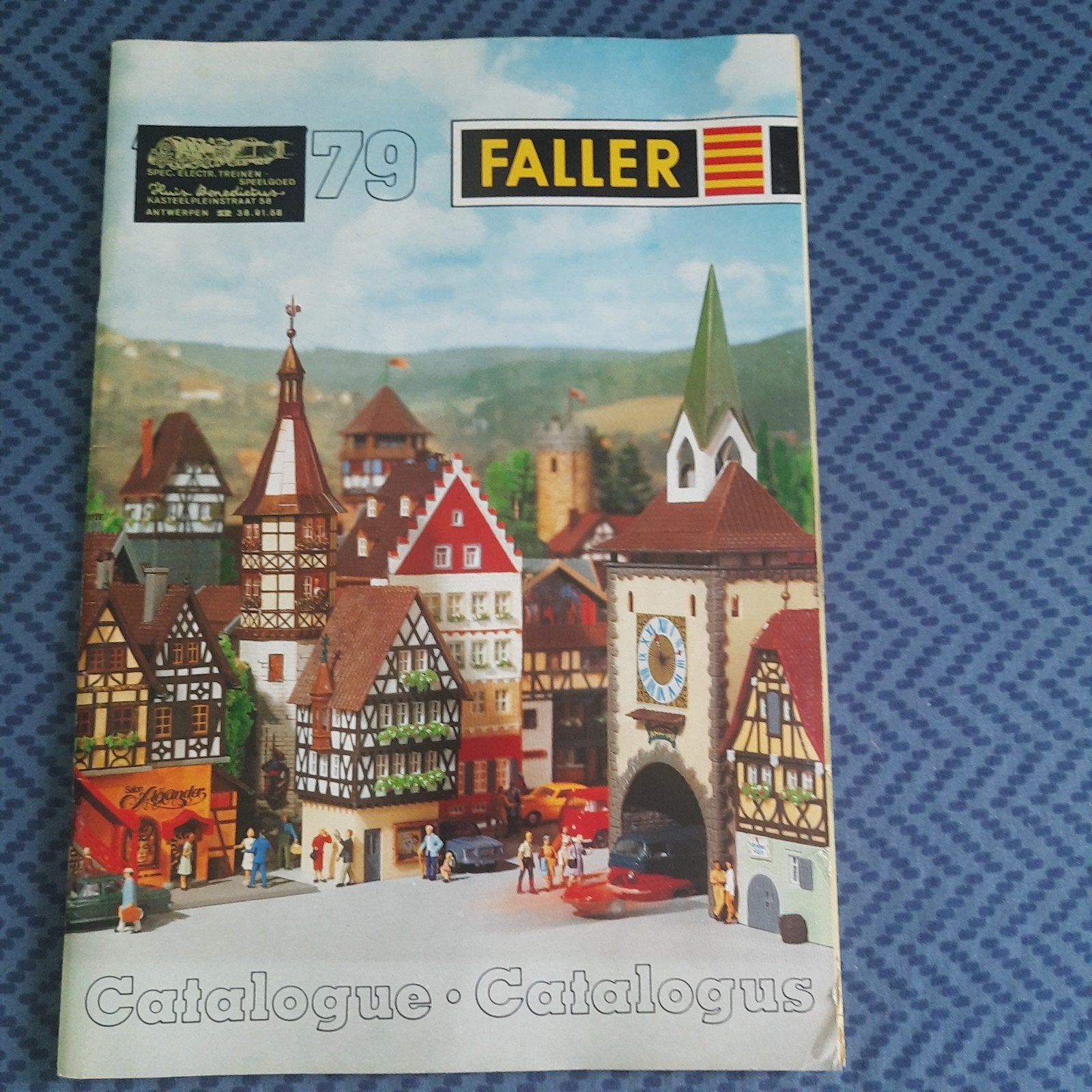FALLER VINTAGE *1979* UITGEBREIDE PRODUCTCATALOGUS*, Ophalen, Zo goed als nieuw, Boek, Tijdschrift of Catalogus, Overige merken