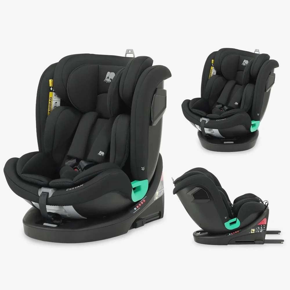 DERYAN Colin Luxe i-Size Autostoel 0-36 kg - ISOFIX - Zwart, Autres marques, Enlèvement ou Envoi, Comme neuf, 9 à 36 kg