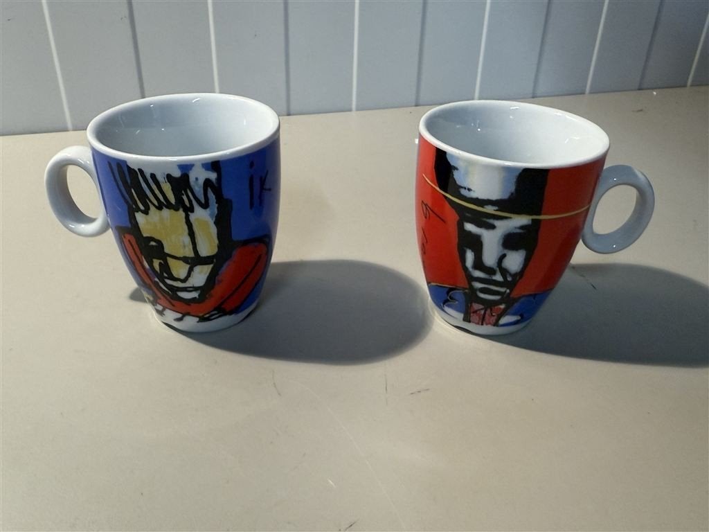 koffie thee mok - Herman Brood, Maison & Meubles, Enlèvement ou Envoi, Neuf, Mug