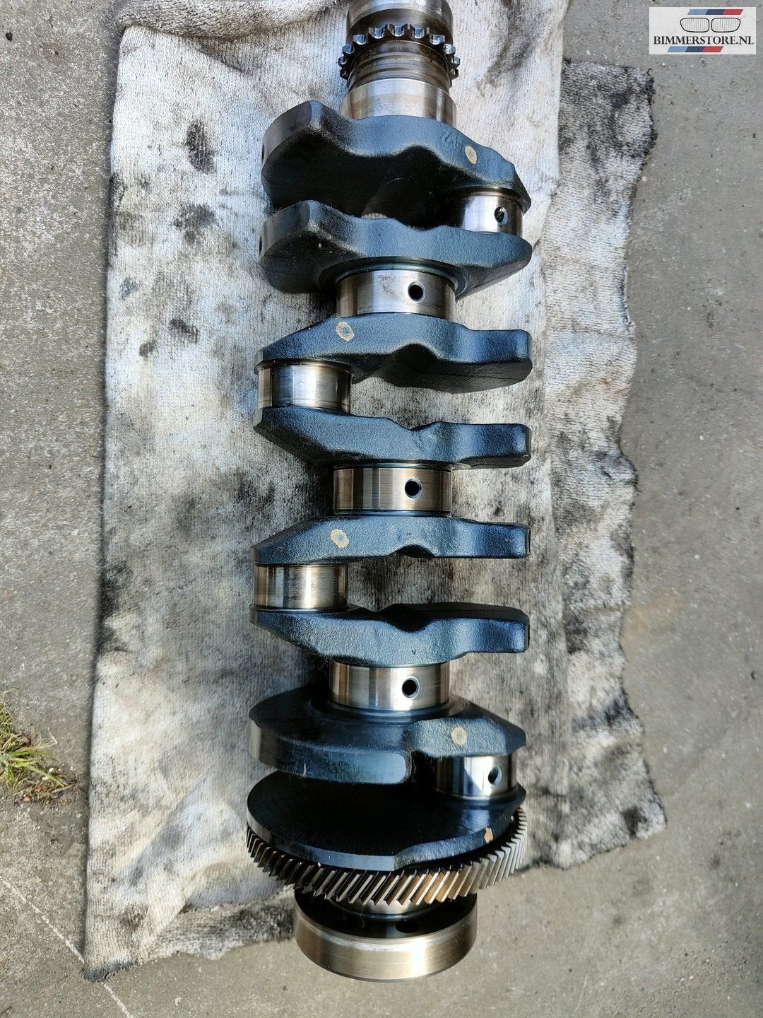 Krukas BMW 3 / 5 serie E46 E9x E60 E61 M47 11217807188 78071, -, Utilisé, -, Enlèvement ou Envoi