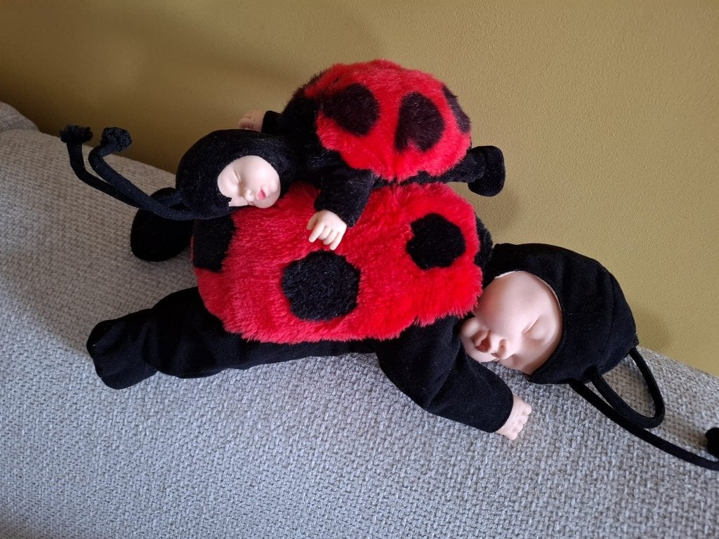 Set Anne Geddes vintage poppen: Lieveheersbeestjes, Enlèvement ou Envoi, Poupée