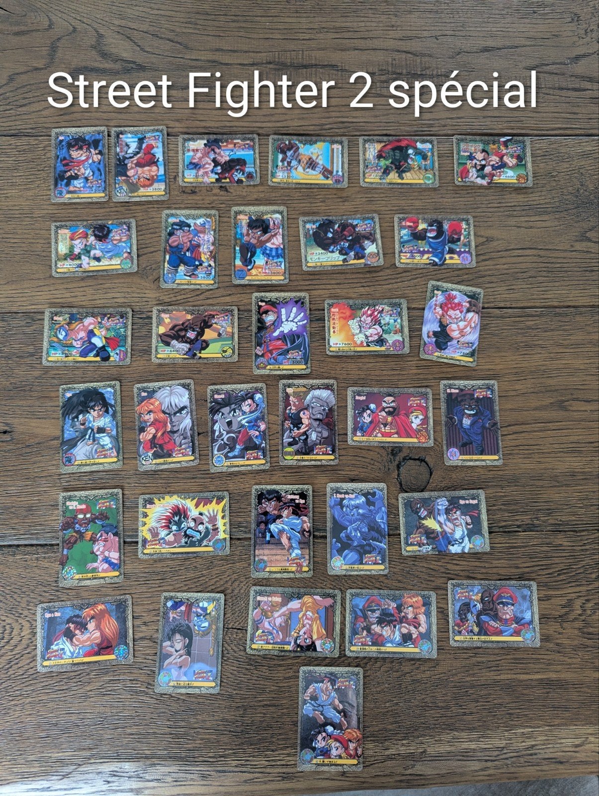 Cartes Street Fighter 2 Carddass part speciale TBE/nmint, Hobby & Loisirs créatifs, Jeux de cartes à collectionner | Autre, Enlèvement ou Envoi