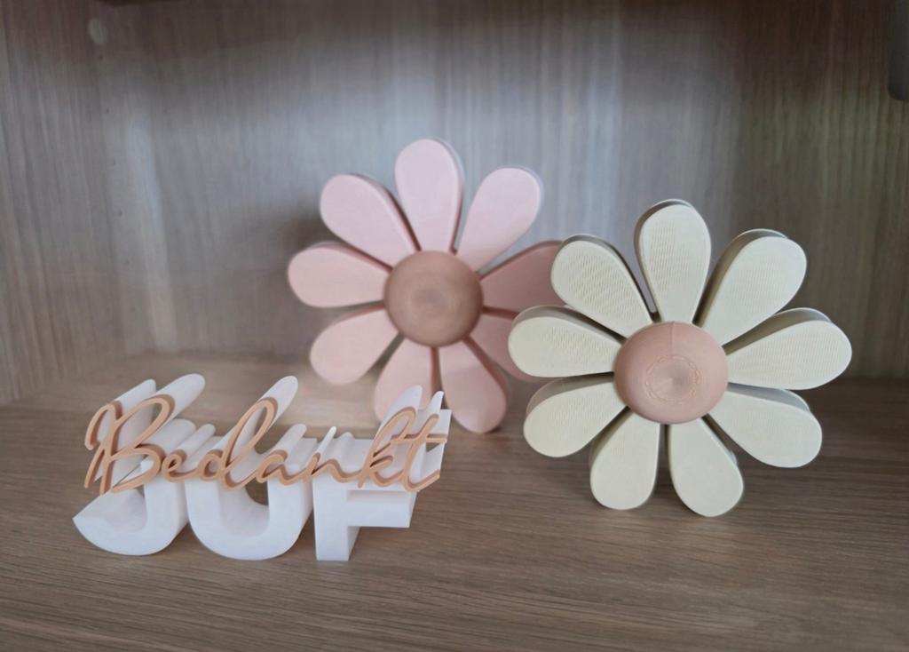 décoration florale — « Thanks JUF », Hobby & Loisirs créatifs, Cartes | Fabrication, Enlèvement ou Envoi