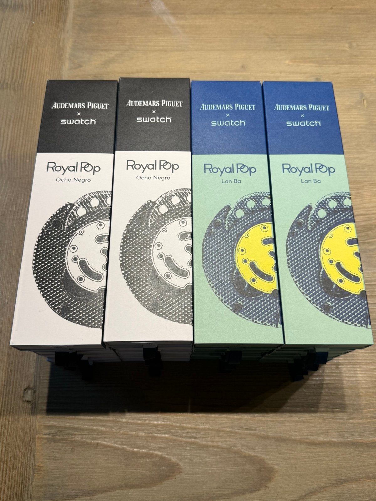 10X ocho negro 10X Lán ba met bon!, Handtassen en Accessoires, Ophalen of Verzenden, Nieuw, Zakhorloge, Swatch