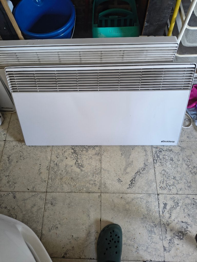 Partij Daalderop Elektrische Wandconvectoren (8stuks), Ophalen, 30 tot 80 cm, Gebruikt, Radiator