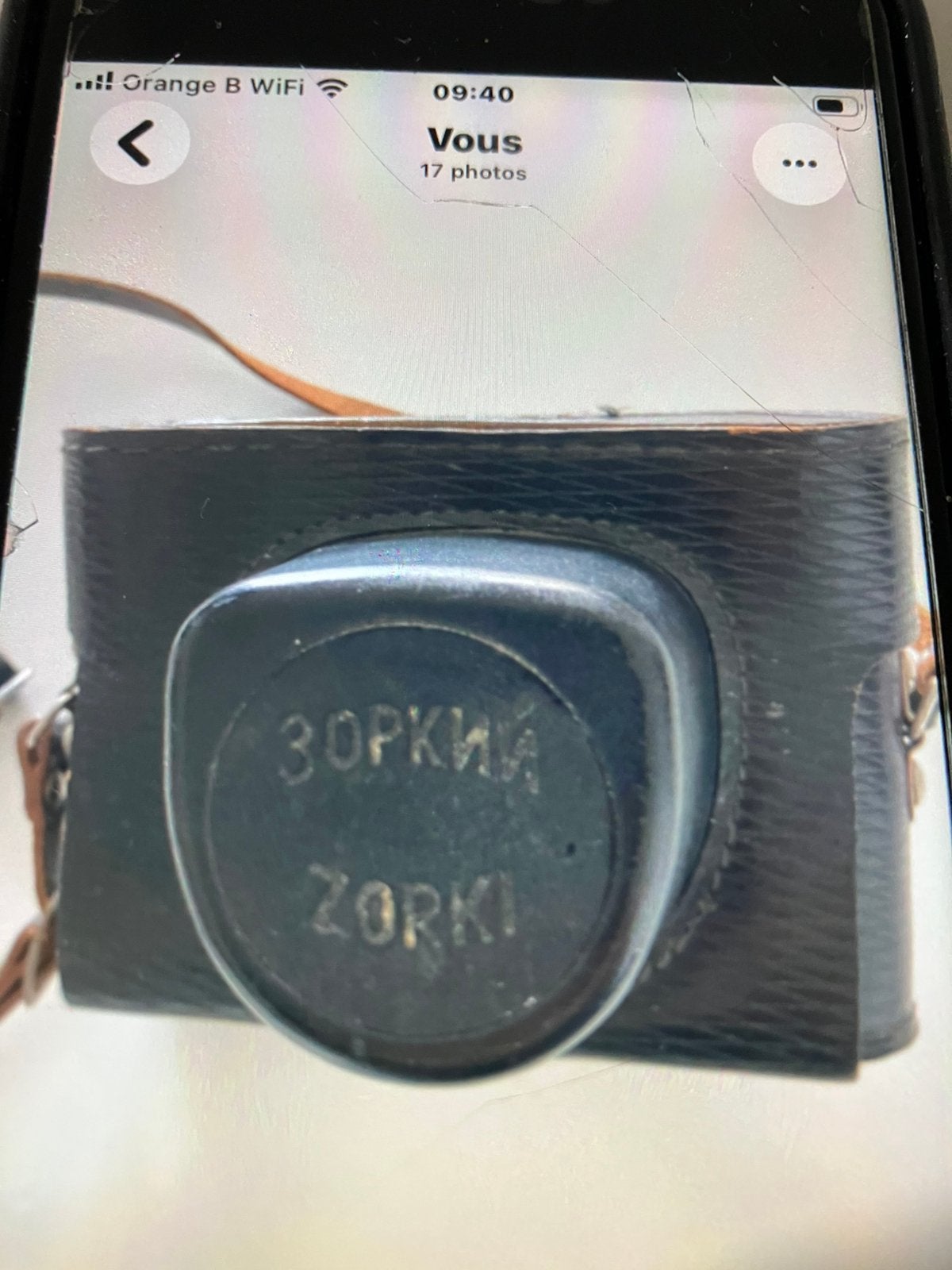 Oude Zorki camera, Ophalen, Zo goed als nieuw
