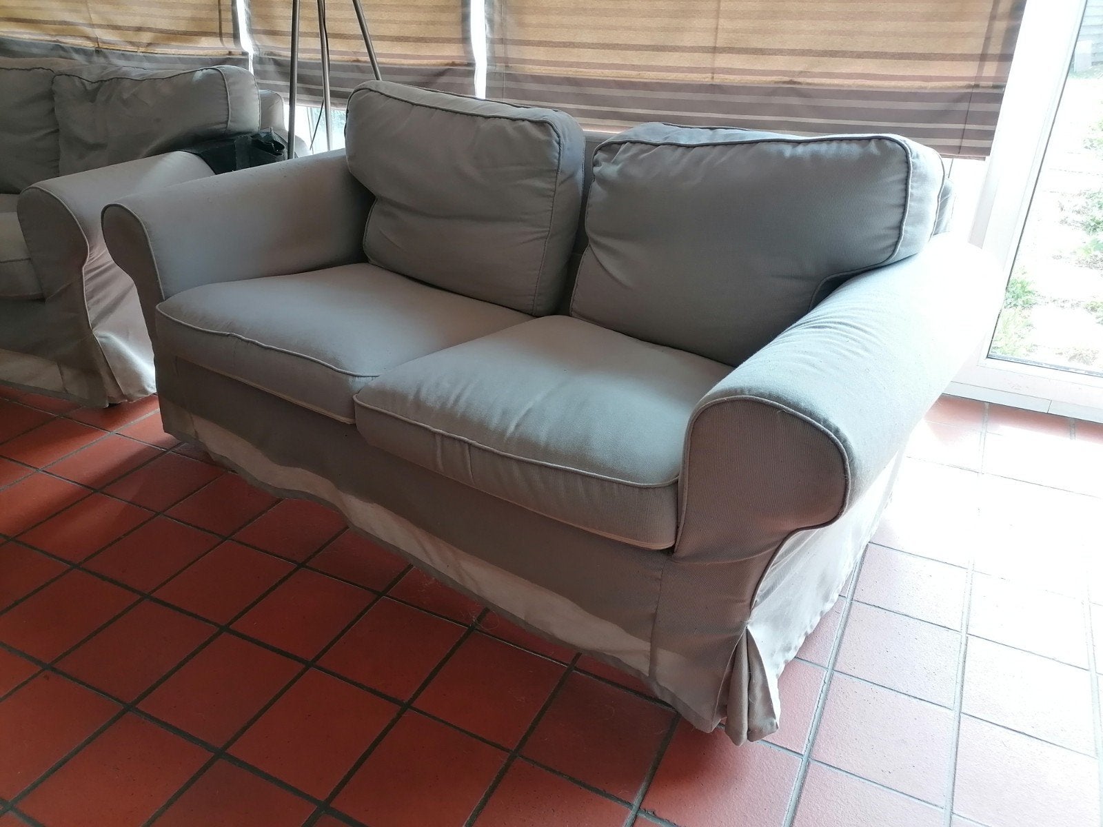 Canapé 2 places, 75 à 100 cm, Enlèvement, Utilisé, Deux personnes