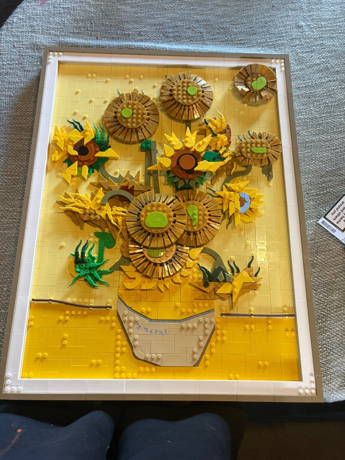 Lego zonnebloem, Antiek en Kunst, Ophalen