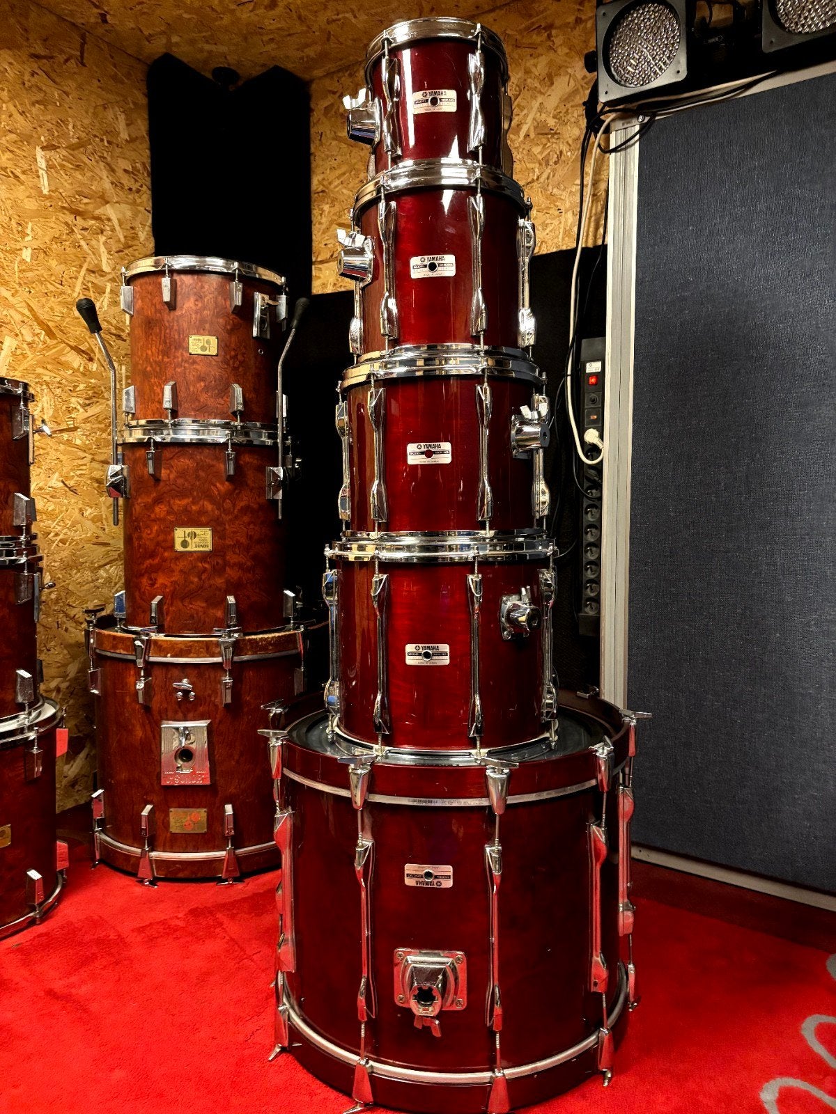 Yamaha recording custom, Enlèvement, Yamaha