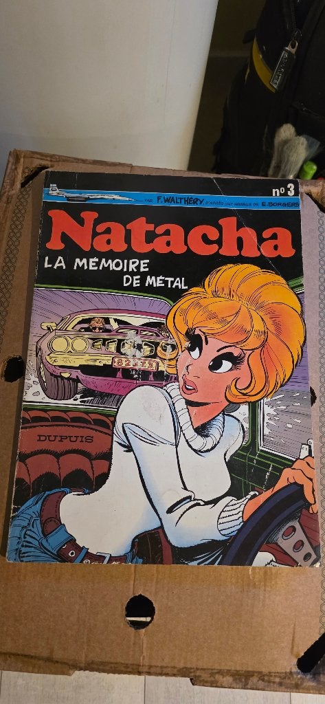 bd Natacha N3, Une BD, Enlèvement, Utilisé, Dupuis