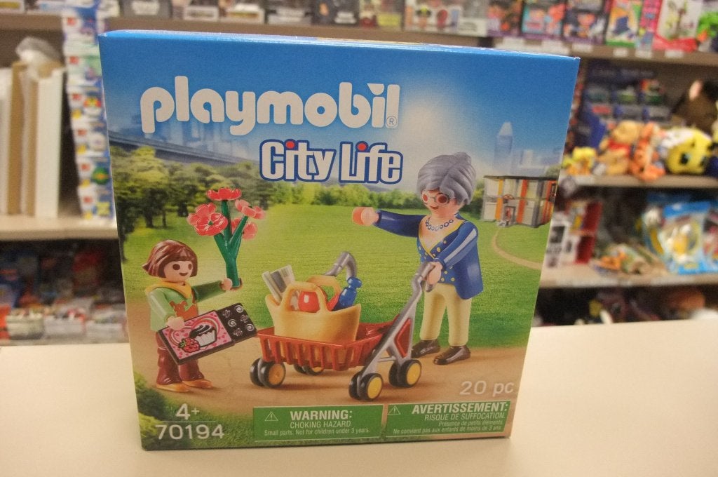 Oma met Rollator 70194  Playmobil nieuw, Kinderen en Baby's, Complete set, Nieuw, Ophalen of Verzenden, Nvt