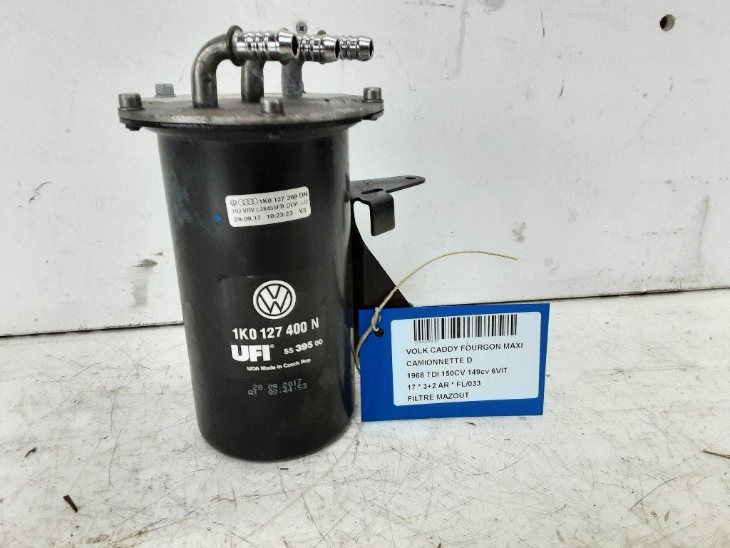 BRANDSTOFFILTER Volkswagen Caddy IV (1K0127400N), Gebruikt, Volkswagen, Volkswagen AG, Kundenbetreuung@volkswagen.de