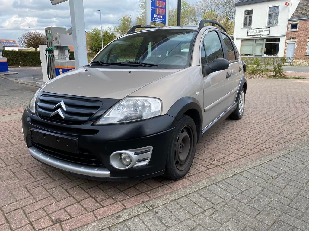 Citroën C3 1.4 - BENZINE - AIRCO - 234.000km - 2006, Auto's, Stof, 1396 cc, Beige, Bedrijf