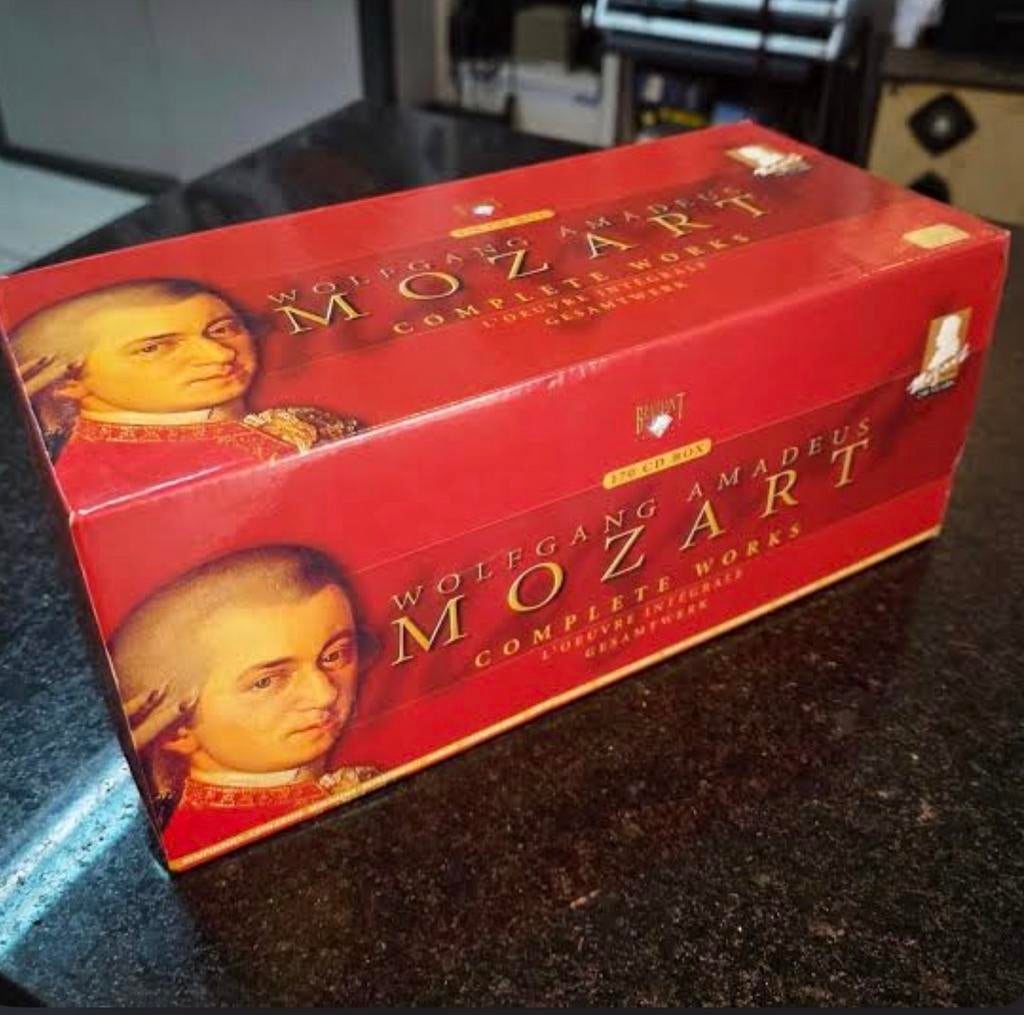 Mozart 170 cd box compleet, Enlèvement