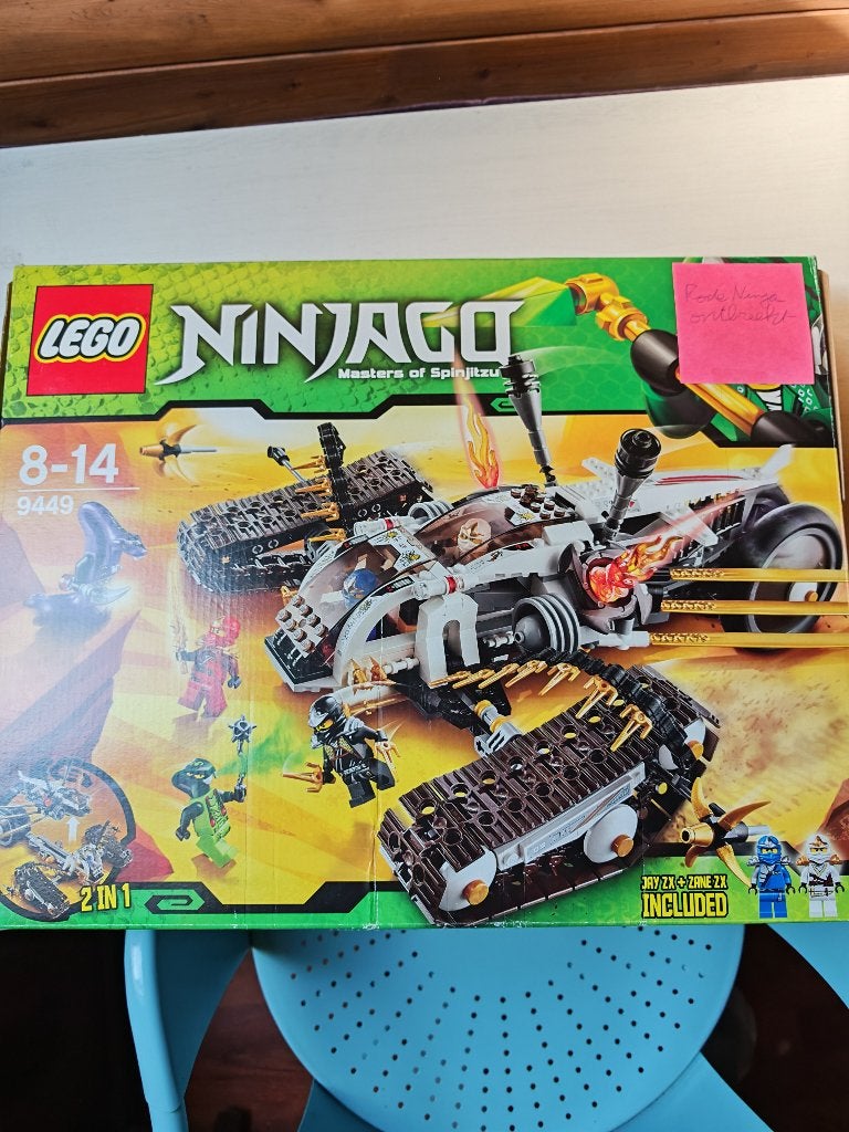 Prix indicatif de LEGO Ninjago 9449 - Ultra Sonic Raider, Lego, Ensemble complet, Enlèvement, Ninjago