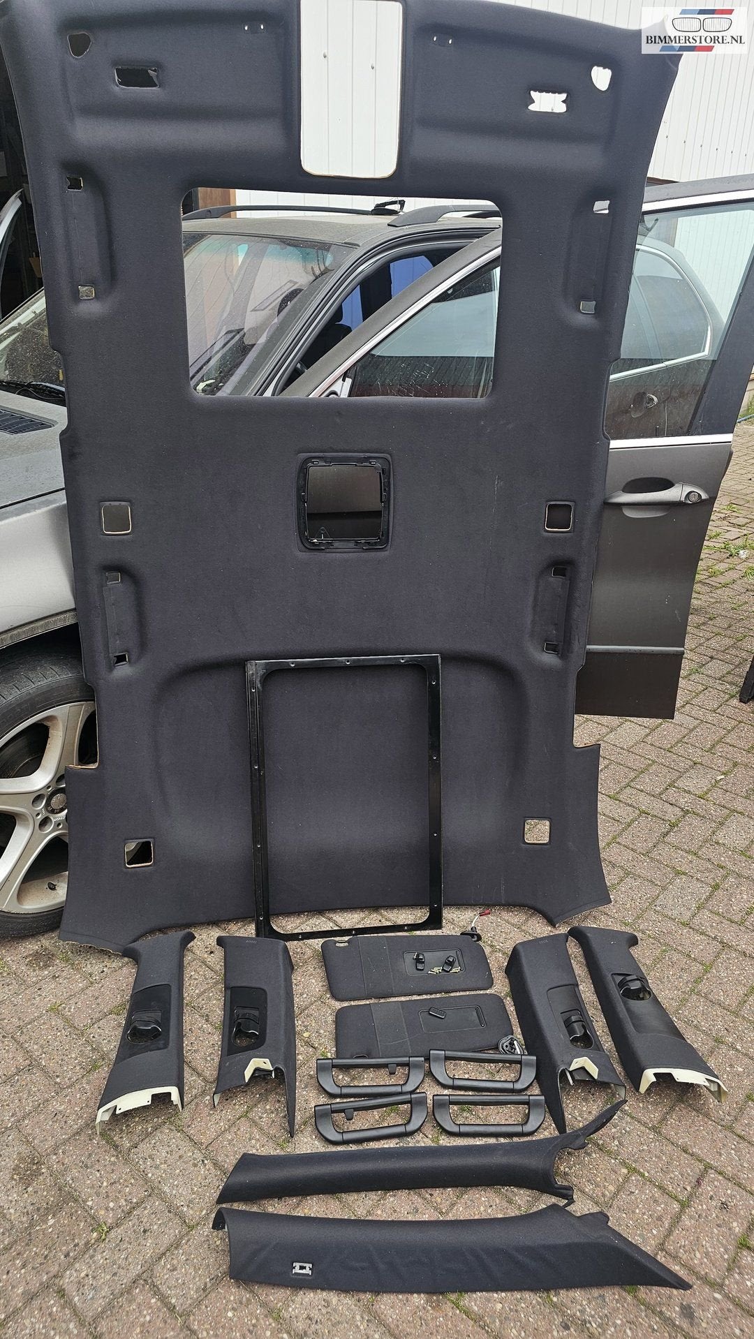 Hemel set zwart antraciet BMW X5 serie E53 Met schuifdak, Ophalen, Gebruikt, -, -