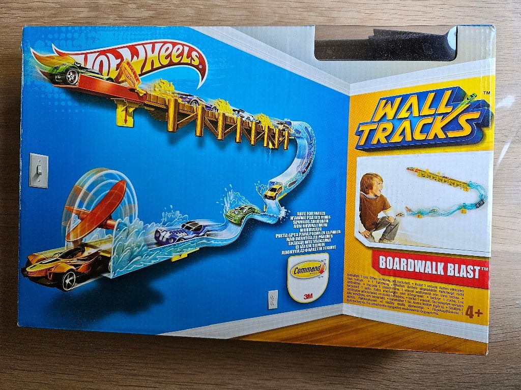 Hot Wheels Wall Tracks Boardwalk Blast, Enfants & Bébés, Jouets | Circuits, Enlèvement ou Envoi, Hot Wheels, Circuit, Utilisé