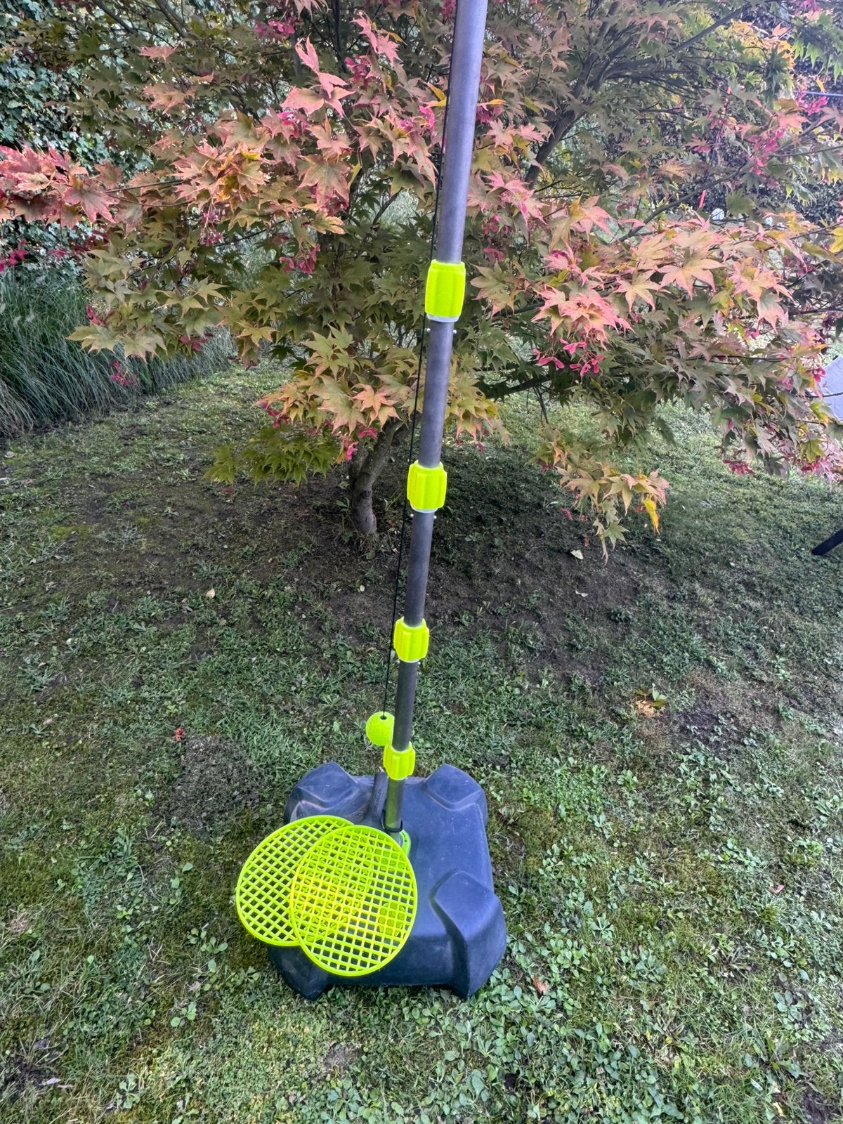 Turnball tennispaal, Enlèvement, Comme neuf