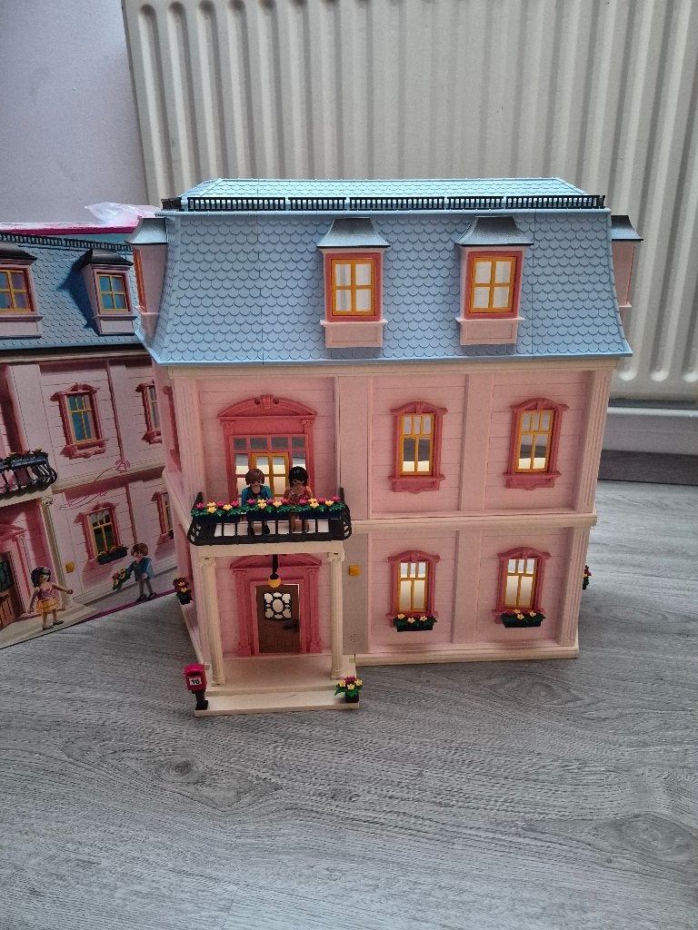 Prachtig PLAYMOBIL Herenhuis5303 Helemaal COMPLEET met Doos!, Kinderen en Baby's, Speelgoed | Playmobil, Ophalen, Gebruikt, Gebouw