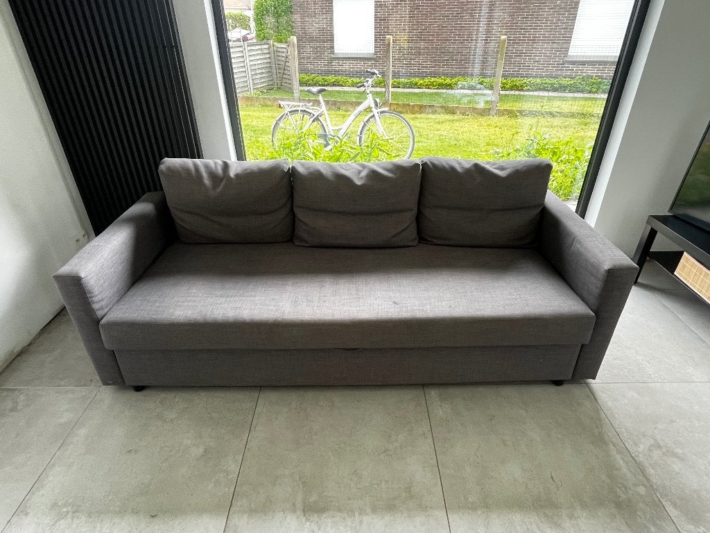 Slaapzetel (zetelbed), Huis en Inrichting, Ophalen, 100 tot 125 cm, Tweepersoons, Zo goed als nieuw
