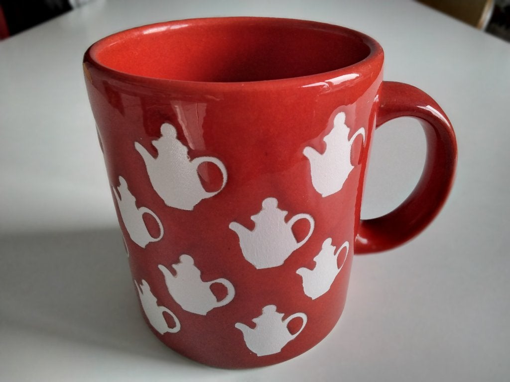 Ancien grand mug en céramique WAECHTERSBACK, Enlèvement ou Envoi