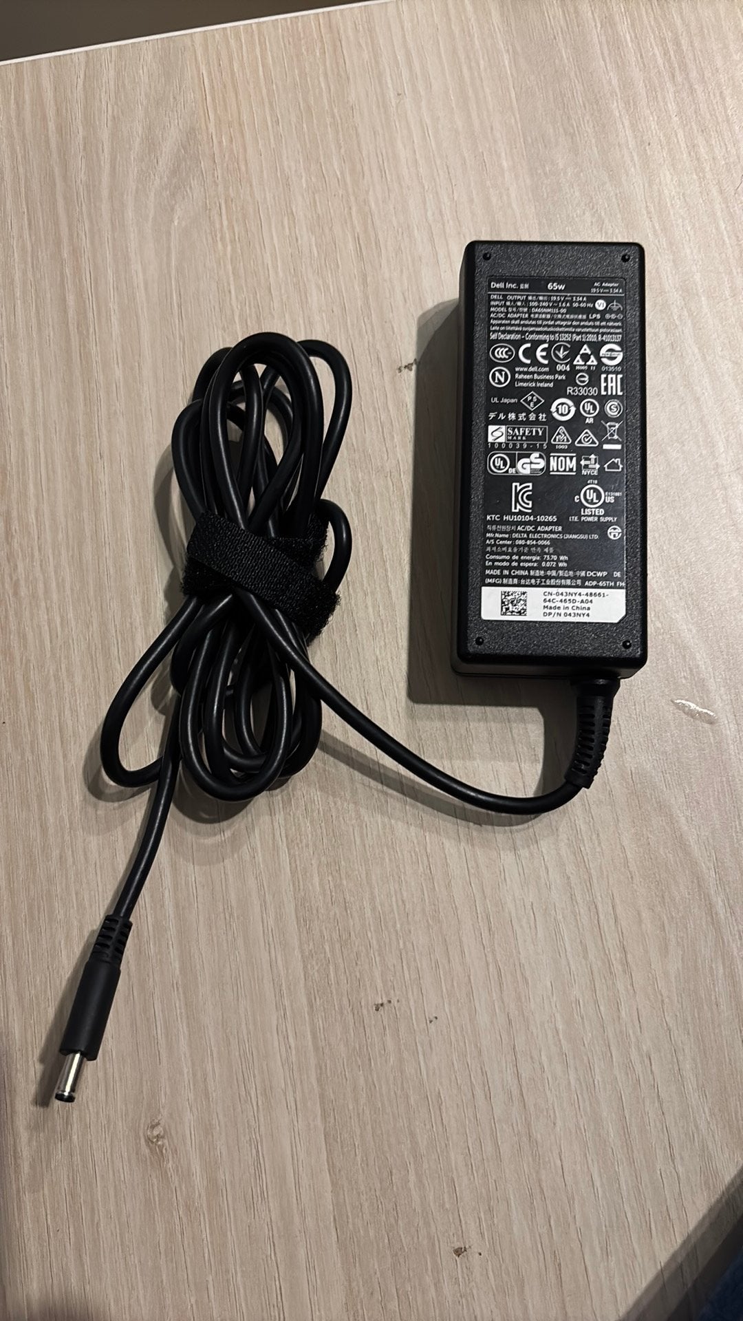 Chargeur Dell d'origine 65W DA65NM111-00 PA-12, Informatique & Logiciels, Enlèvement ou Envoi, Comme neuf, DELL