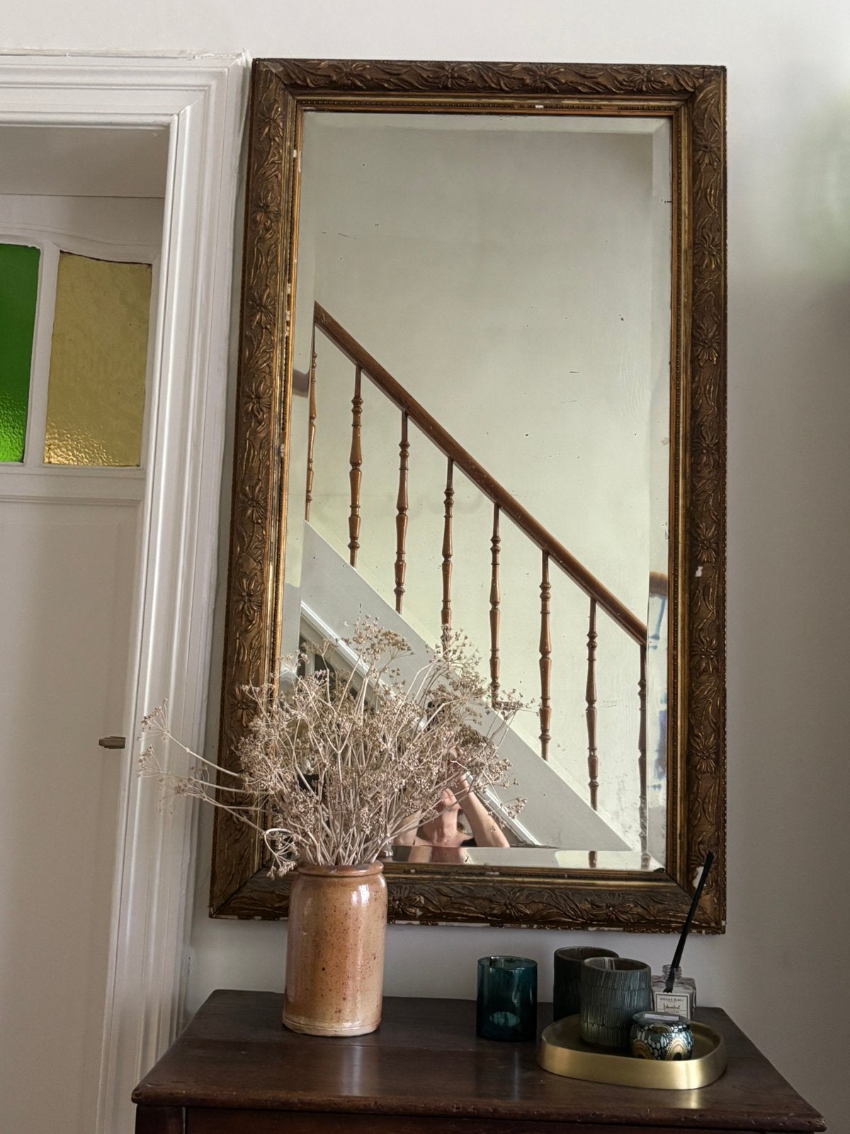 Miroir ancien, Enlèvement, Rectangulaire, 50 à 100 cm, 100 à 150 cm