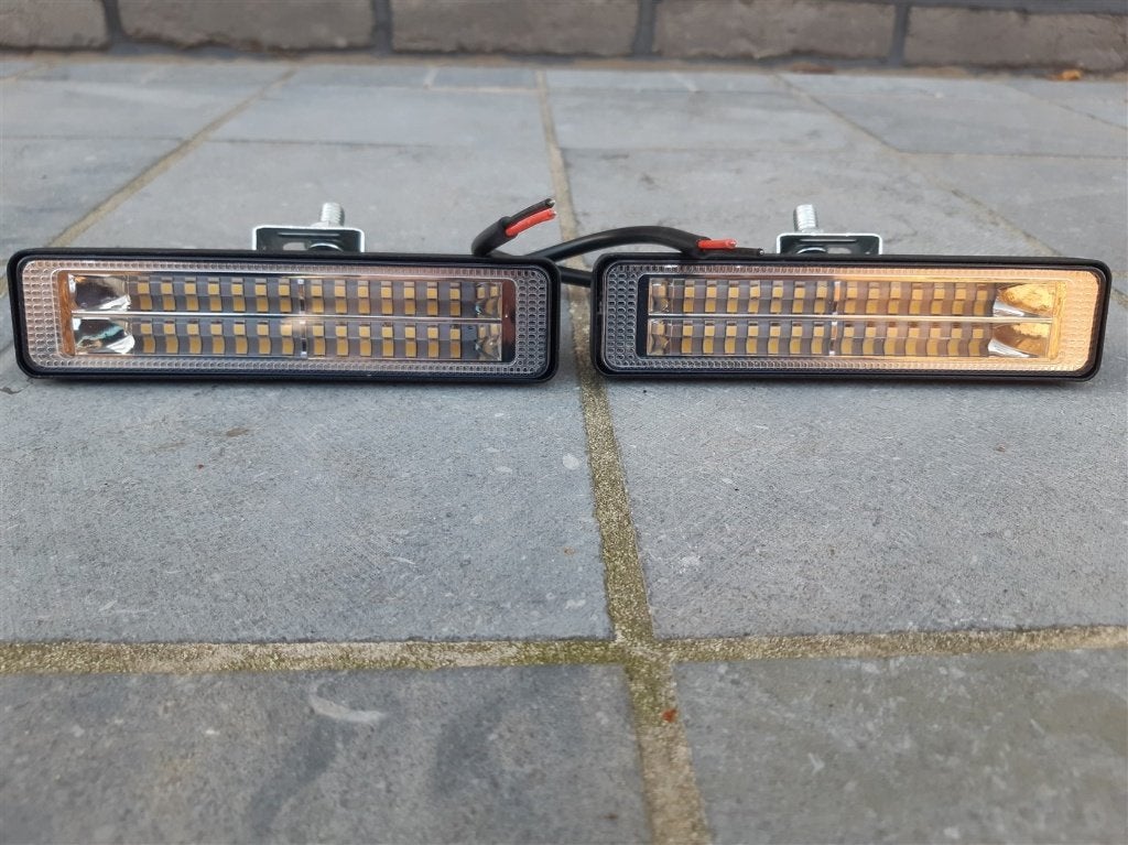 2 projecteurs LED 158 mm x 50 mm, 2 x 80 W, lumière voiture, Enlèvement ou Envoi, Neuf
