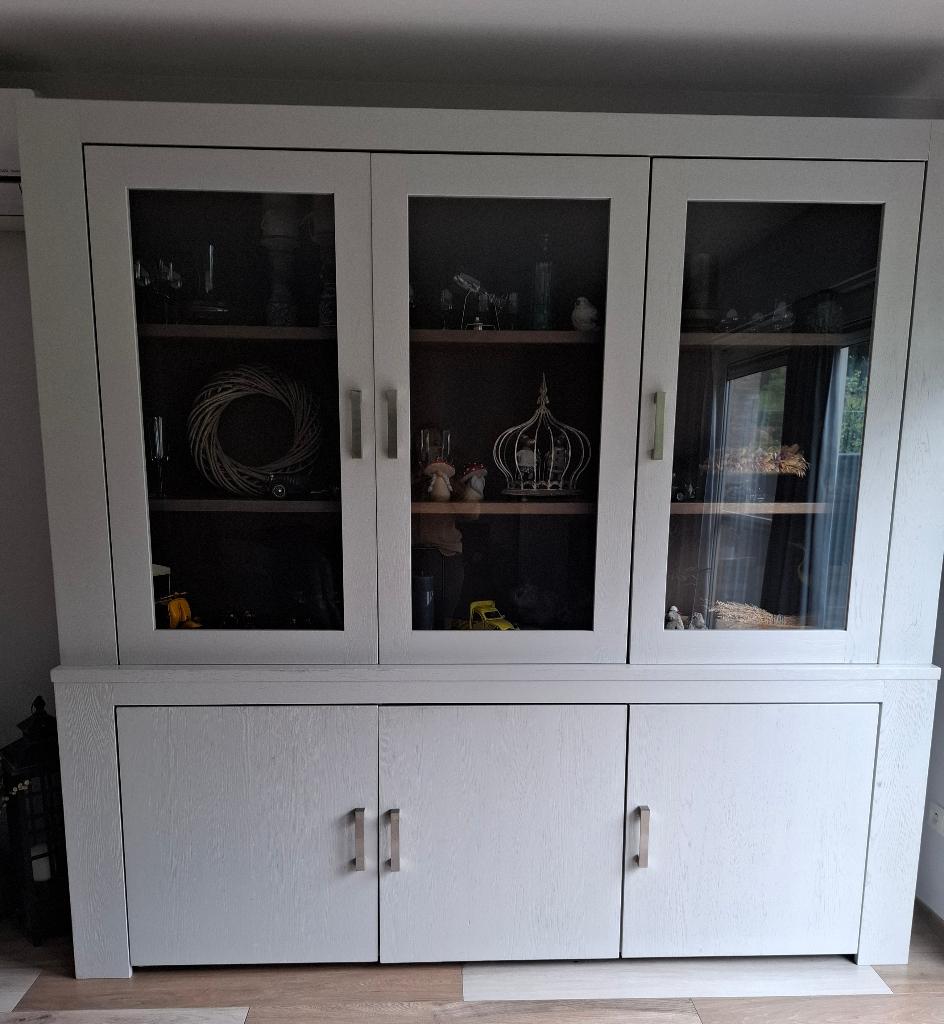 Grote buffetkast landelijk, Huis en Inrichting, Kasten | Buffetkasten, Ophalen, Gebruikt, Landelijk modern, 200 cm of meer