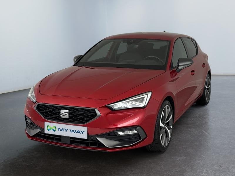 Seat Leon FR*GPS*Carplay*Capteurs Av/Ar*Clim auto, Rouge, Achat, Euro 6, Entreprise