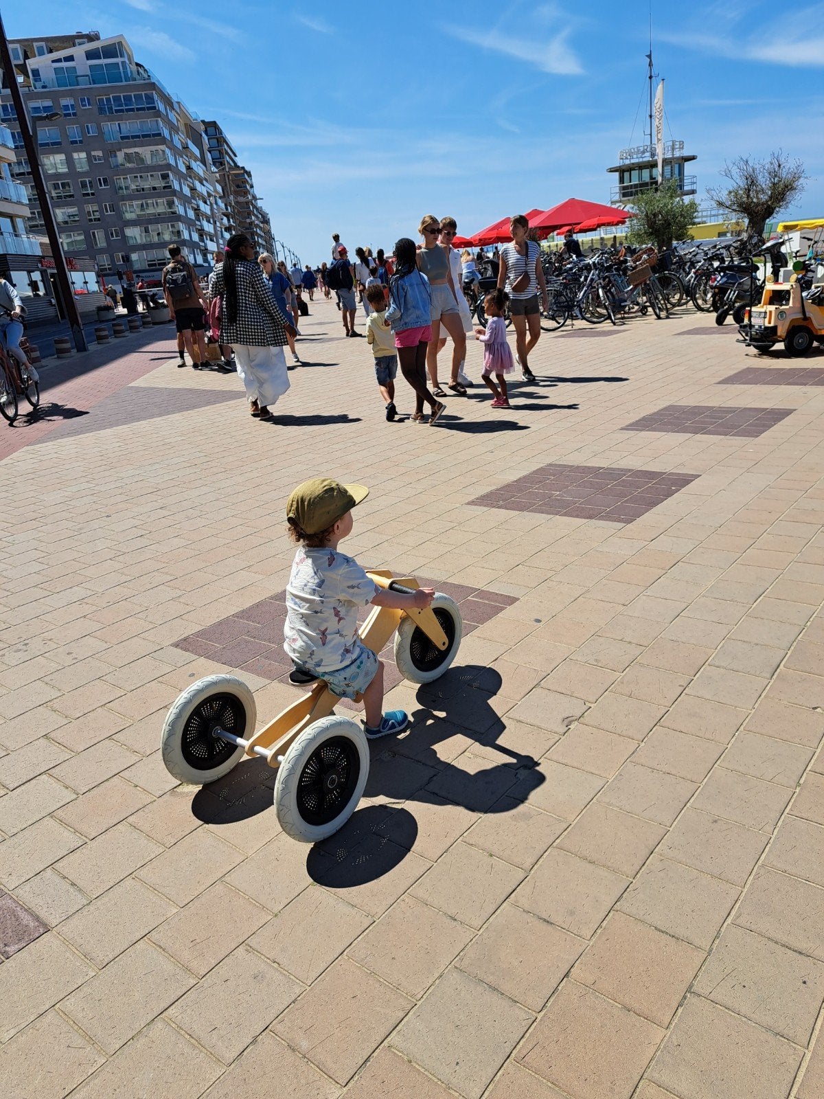 wishbone 3 in 1 driewieler loopfiets, Ophalen, Zo goed als nieuw, Loopfiets