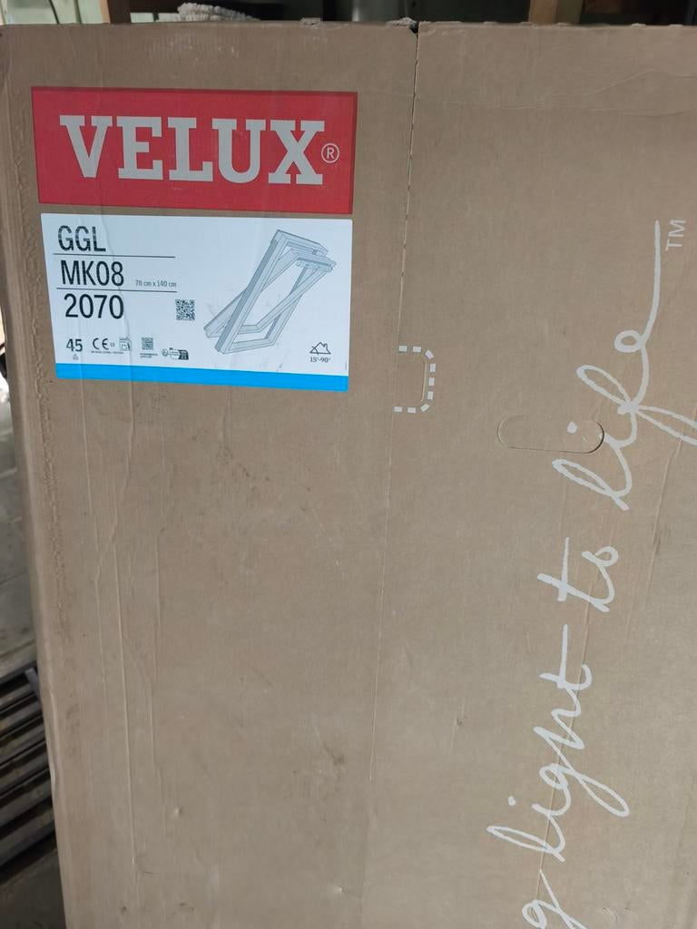 Velux GGL MK08 78x140, Bricolage & Construction, Neuf, Double vitrage, Lucarne, 120 à 160 cm
