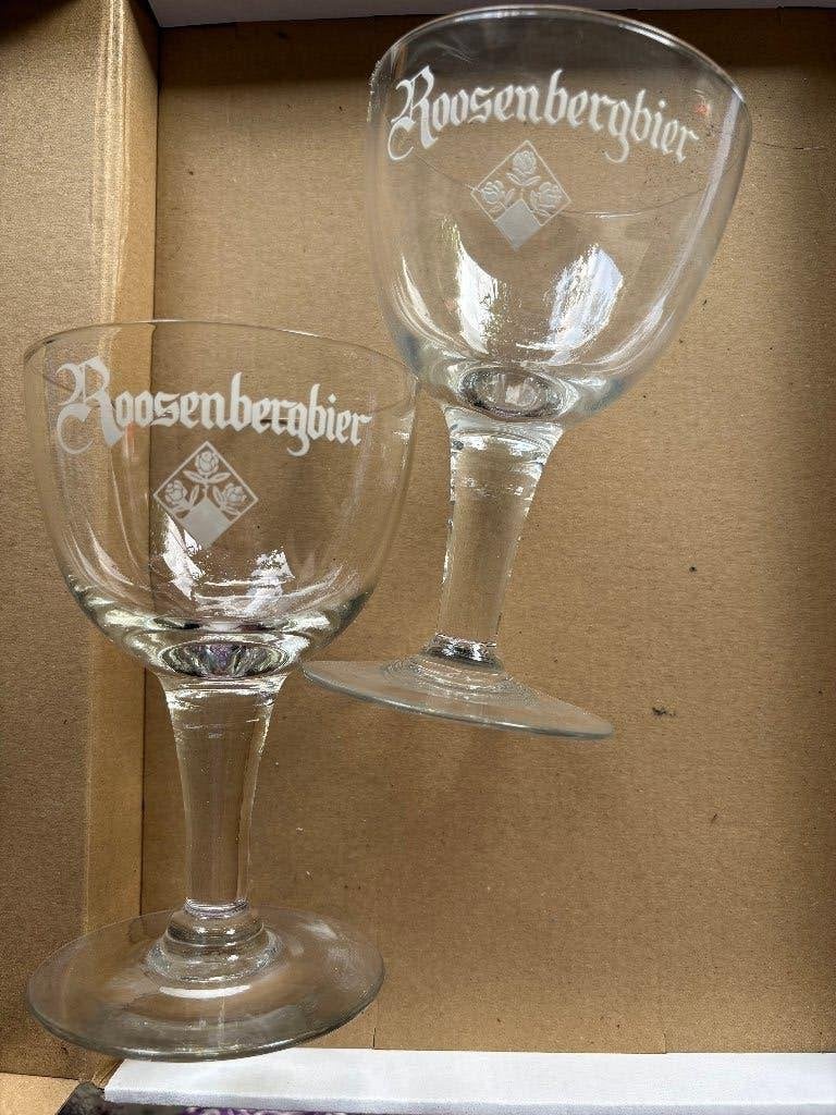 Bière Roosenberg (2 verres), Enlèvement ou Envoi, Comme neuf, Verre ou Verres, Autres marques