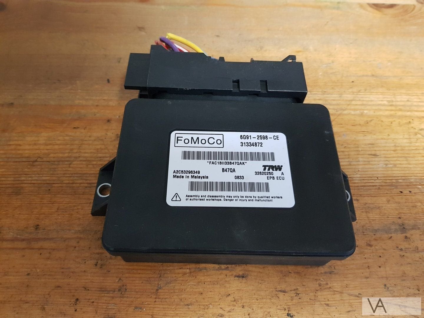 Volvo S60 S80 V60 V70 XC60 module elektrische handrem €20, Gebruikt, -, -, Ophalen of Verzenden