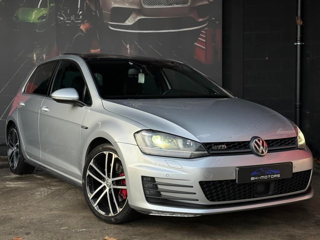 Volkswagen Golf 7 GTD 2.0 diesel DSG AUTOMAAT, Autos, Volkswagen, Argent ou Gris, Achat, Entreprise, Noir