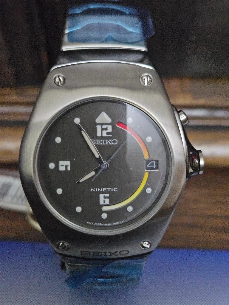 Seiko Kinetic Arctura 5M42 - nieuw, Ophalen, Polshorloge, Nieuw, Seiko