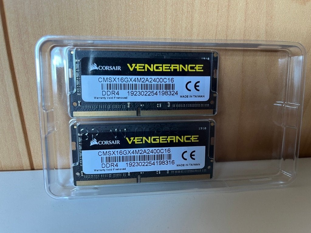Corsair Vengeance 16GB DDR4 SO-DIMM kit, Computers en Software, RAM geheugen, Zo goed als nieuw, Laptop, 16 GB, DDR4, Ophalen of Verzenden