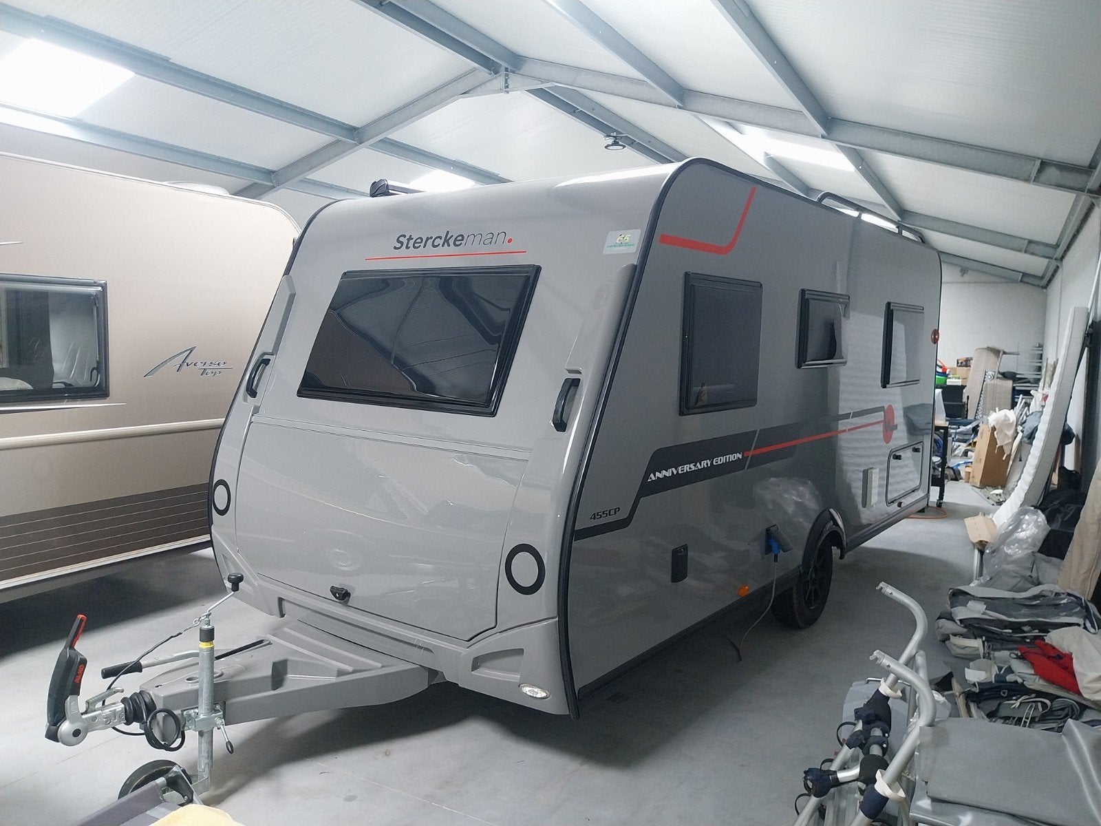 Sterckeman Sport 455cp mover, airco, cassetteluifel, enz..., Bedrijf, Airco, Sterckeman